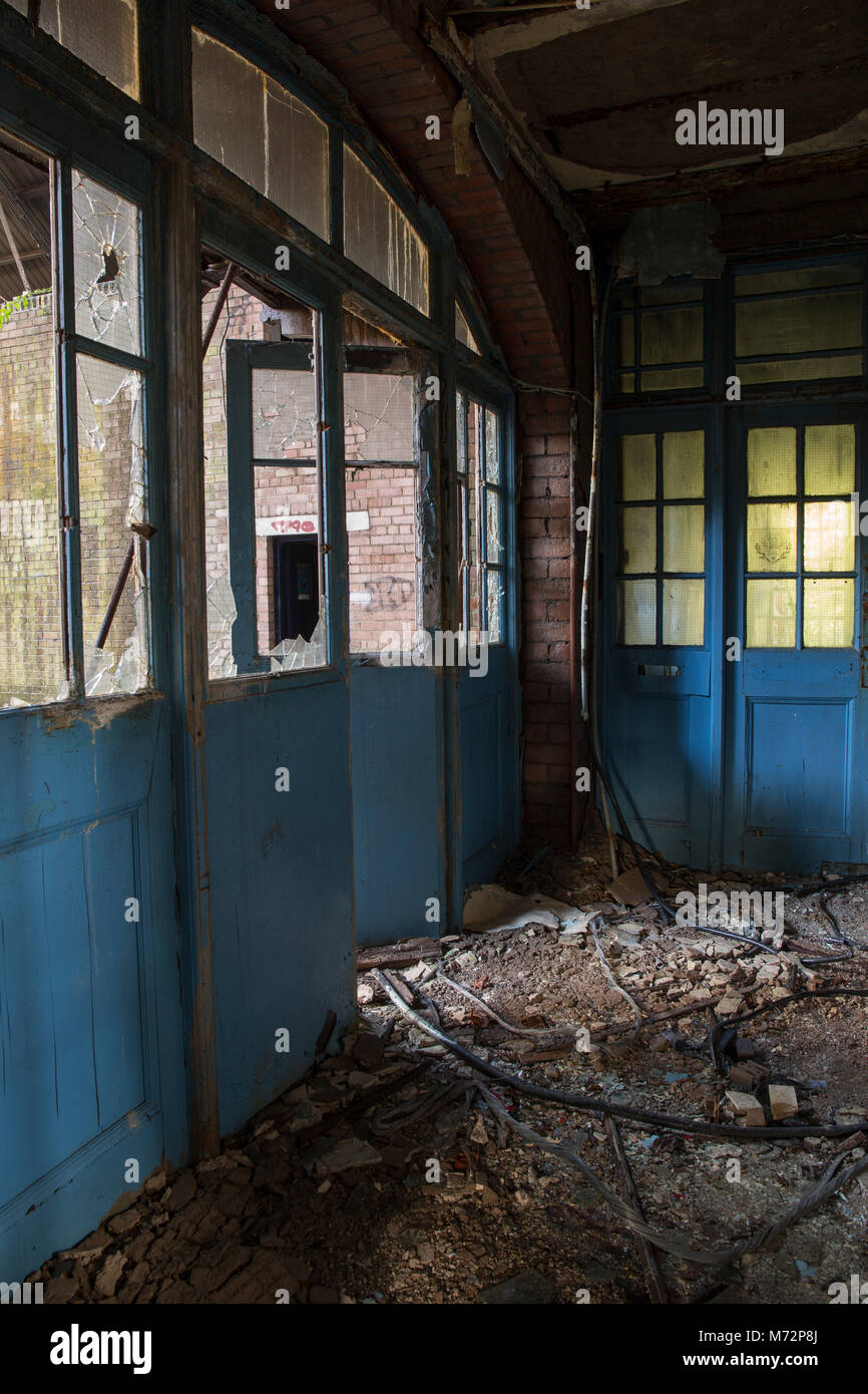 Abandoned Buildings UK Stock Photo Alamy