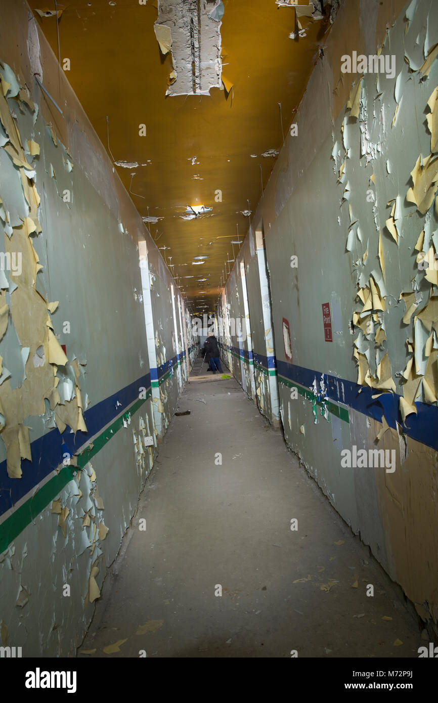Abandoned Buildings UK Stock Photo Alamy