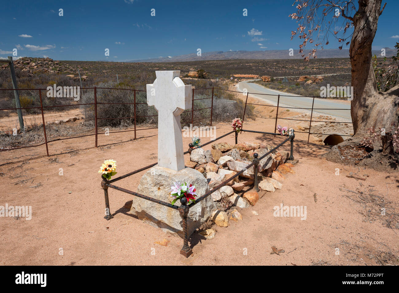 The Englishman's Grave on the side of the R364 road in the Cederberg region of the Western Cape Province in South Africa. Stock Photo