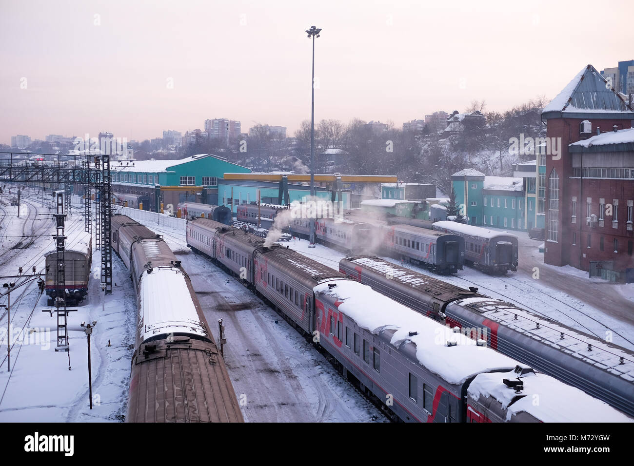 Kazan Train Station High Resolution Stock Photography and Images - Alamy