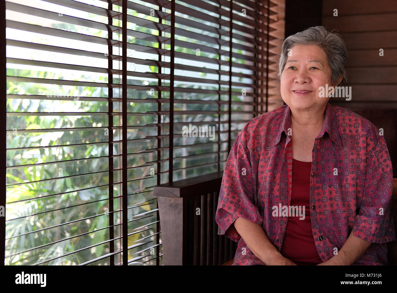 Old asian woman 70 hi-res stock photography and images - Alamy