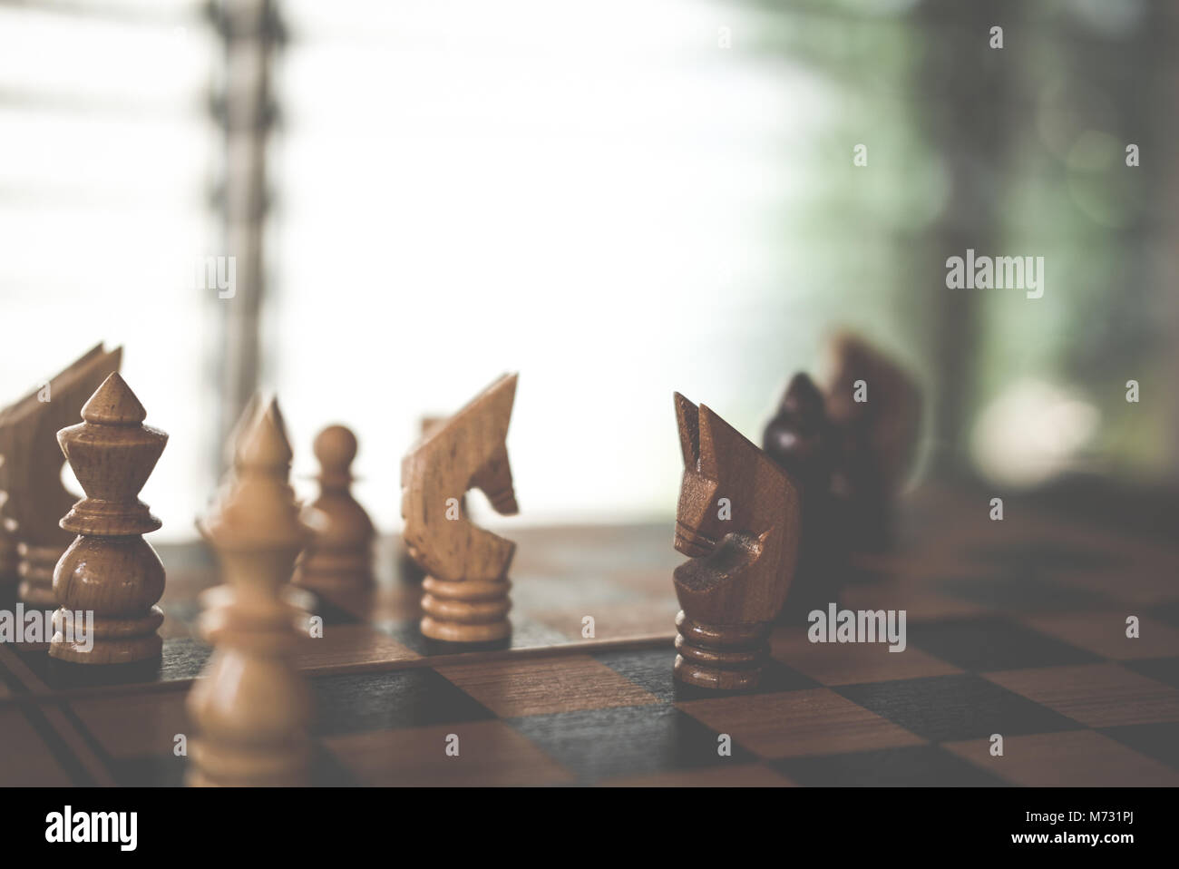 Chess Queens. Game of Chess. Game to Development Analysis Strategy Plan,  Leader and Teamwork Concept for Success. Business Solutions, Success  Strategy Stock Photo - Alamy