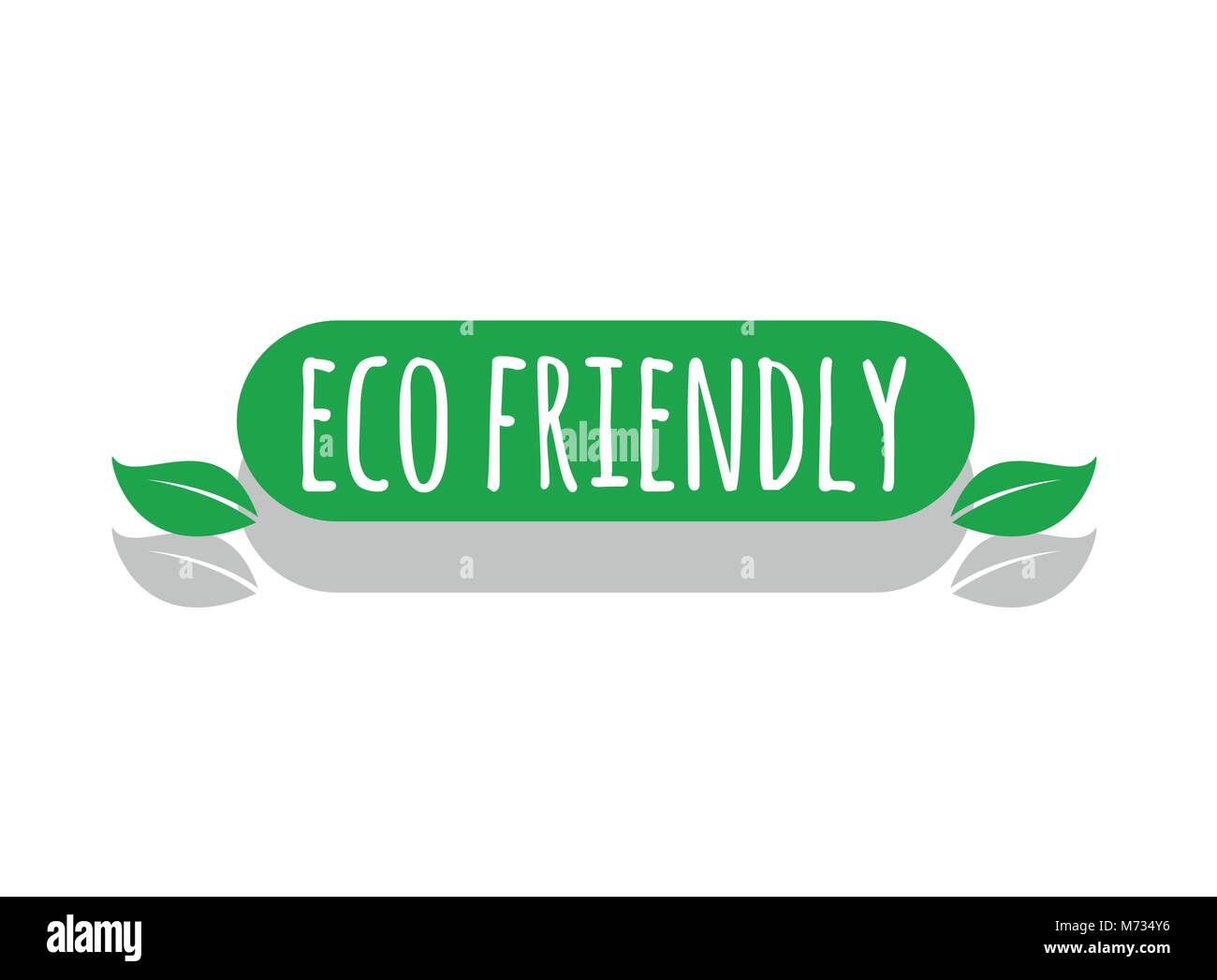 eco friendly vector logo Stock Vector