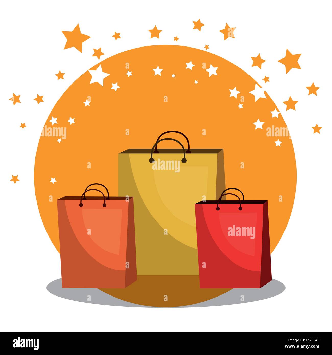 https://c8.alamy.com/comp/M7354F/shopping-bags-with-marketing-set-icons-M7354F.jpg