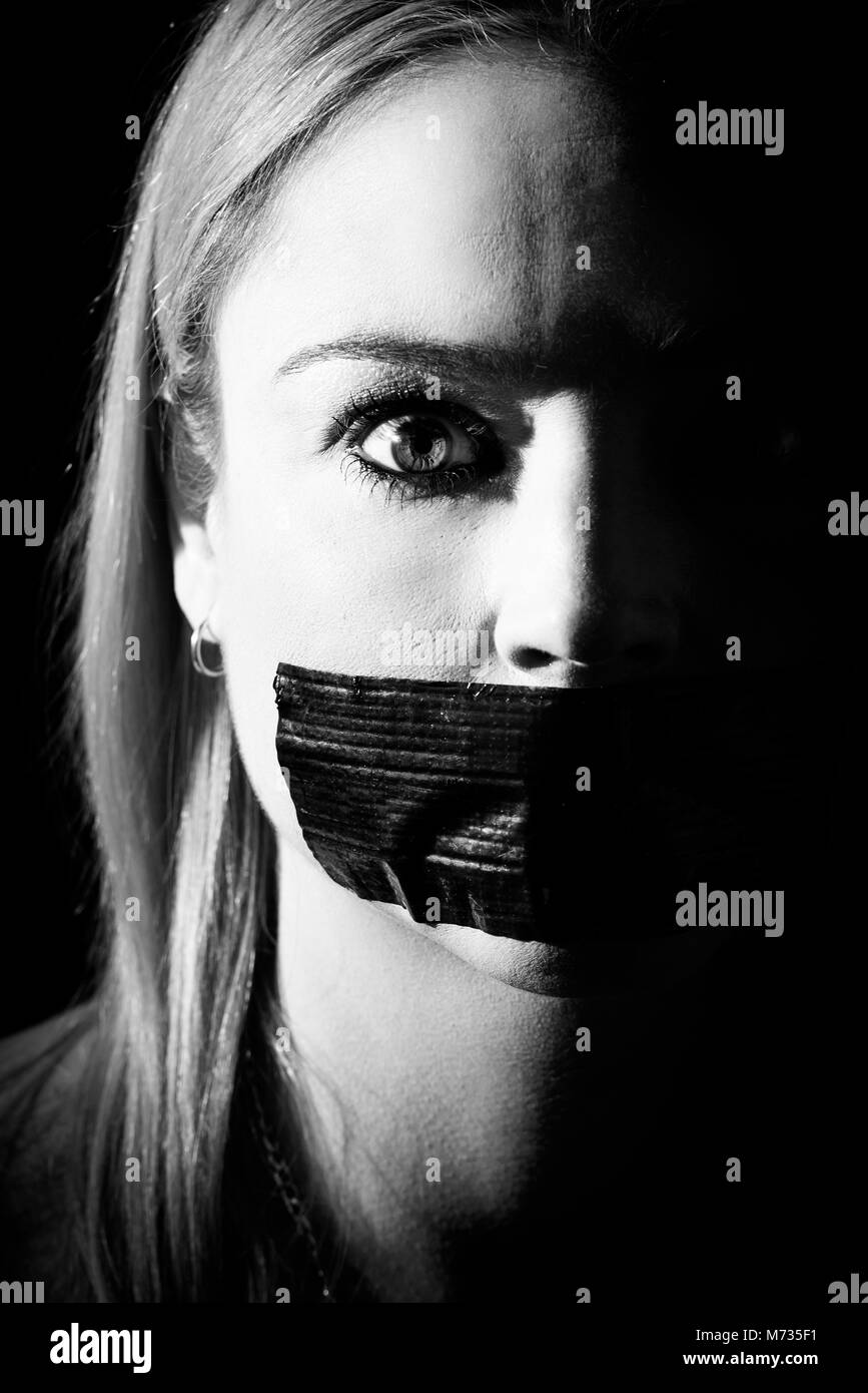 Gagged white Gagged white