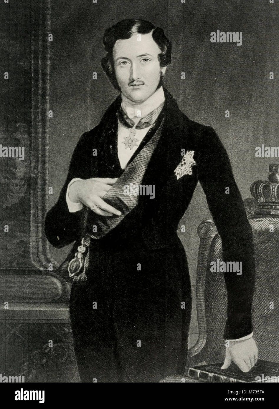 HRH Prince Albert Stock Photo