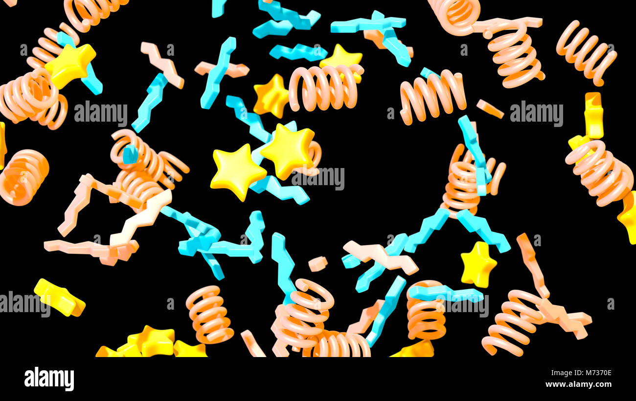 Colorful abstract background. 3D render Stock Photo - Alamy