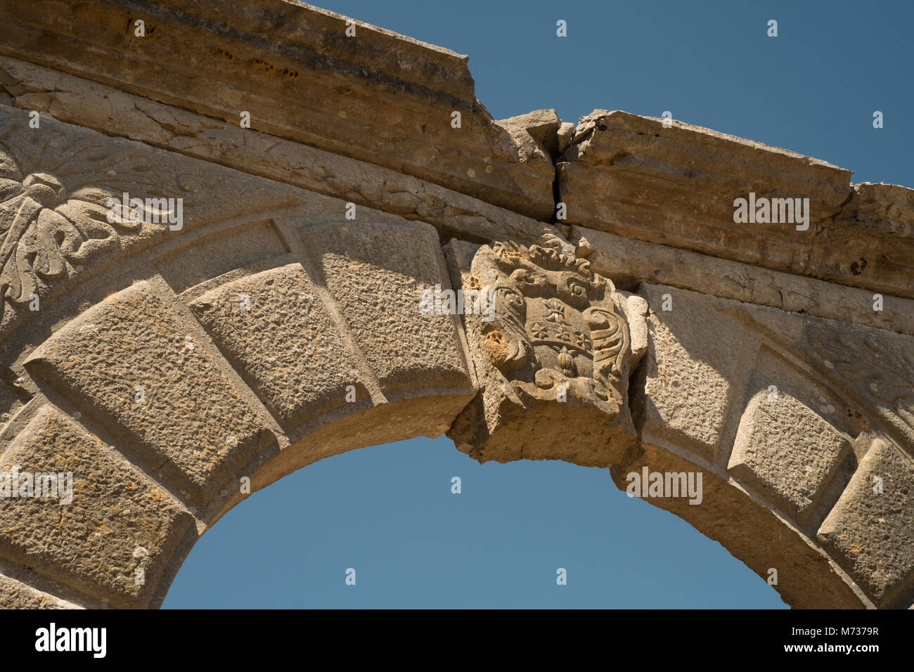 Old Perithia ancient archaeological site in Corfu Stock Photo Alamy