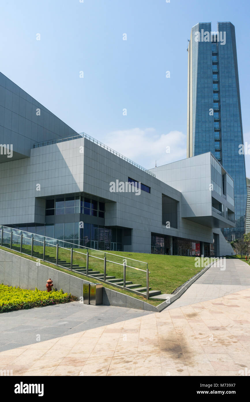 Shenzhen Design Society in Shenzhen China Stock Photo