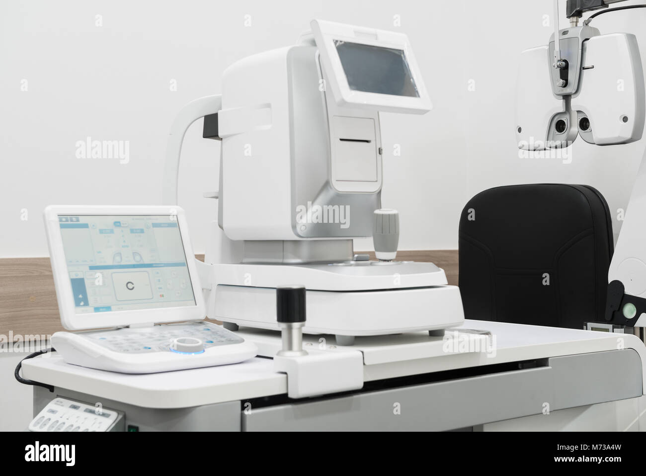 diagnostic ophthalmologic equipment. modern medical equipment in eye