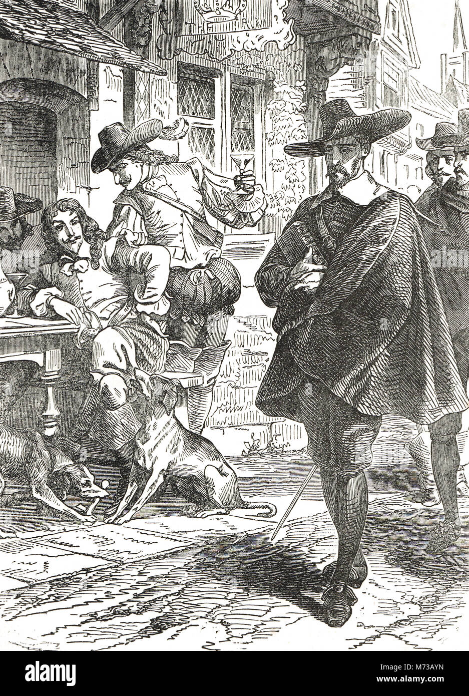 Cavaliers & Puritans, English Civil War Stock Photo - Alamy