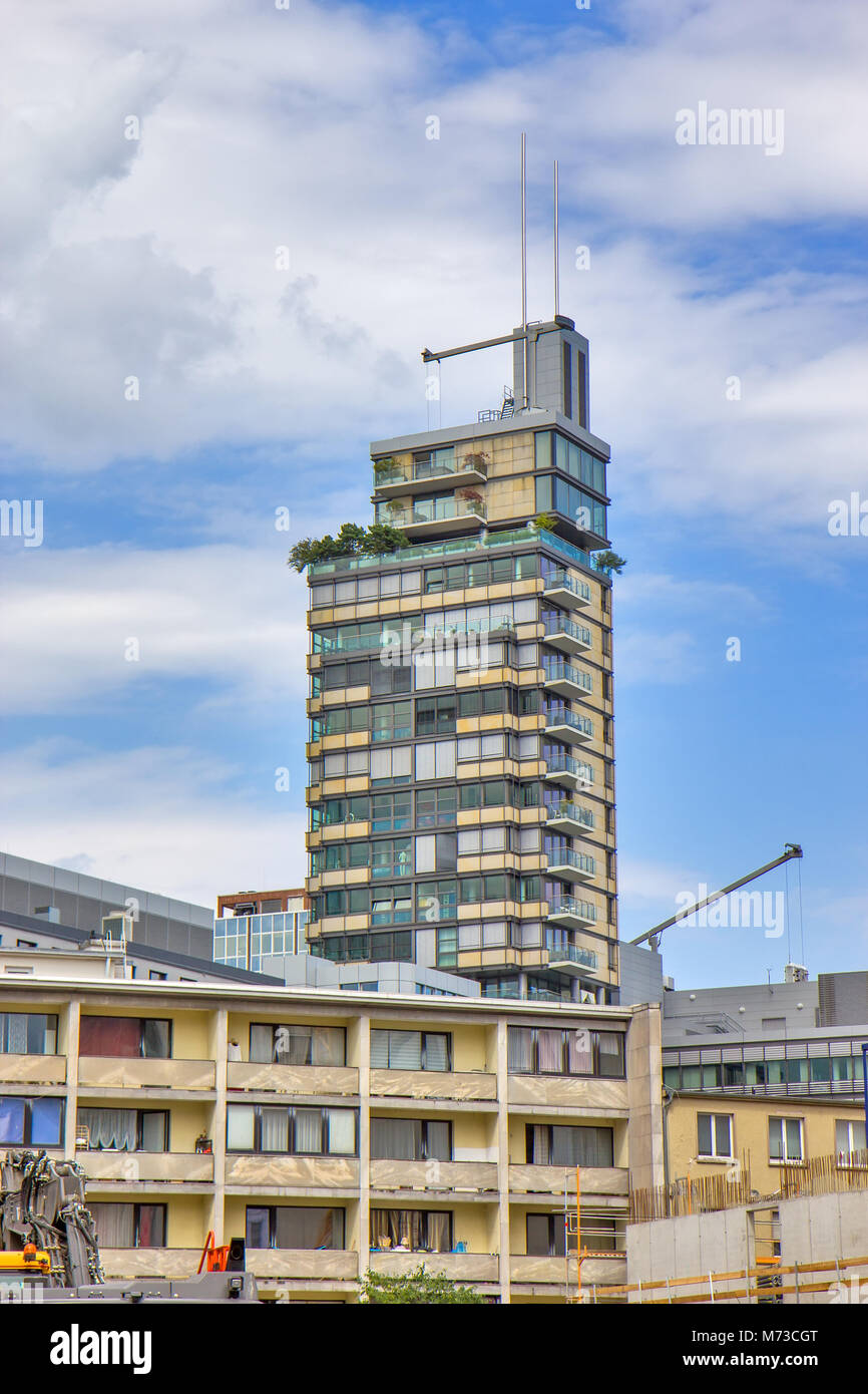 Skyscrapers in Frankfurt am Main, Germany Stock Photo - Alamy