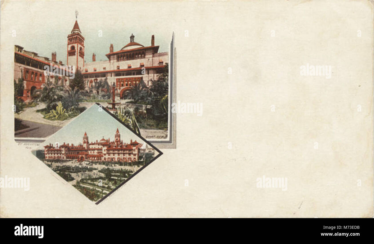 Court View, Hotel Ponce de Leon (NBY 7797 Stock Photo Alamy