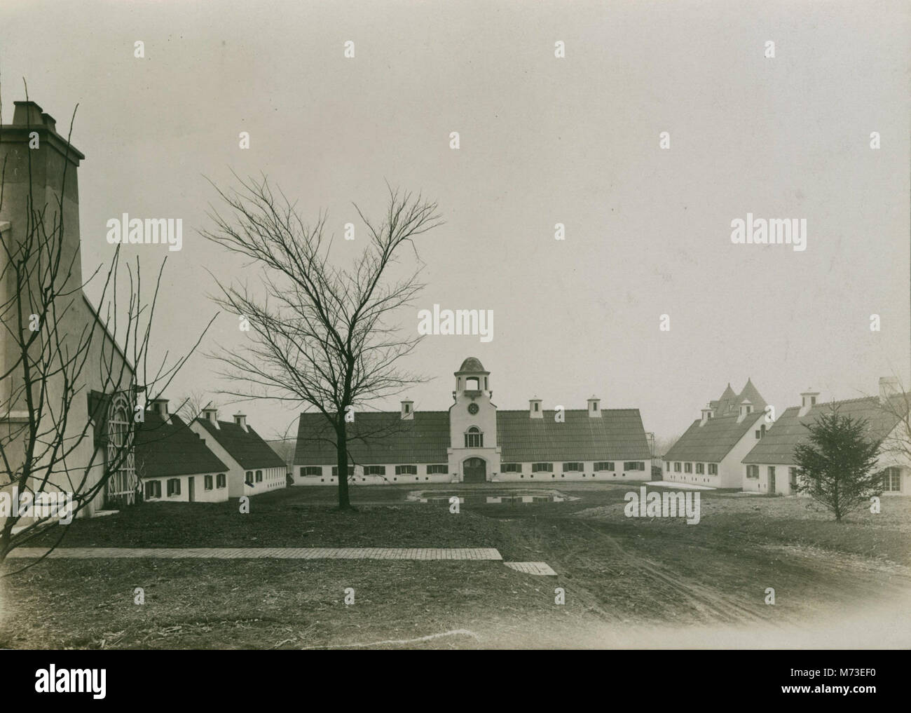 Crab Tree Dairy Farm, Lake Bluff, Illinois, 1915 (NBY 860 Stock Photo