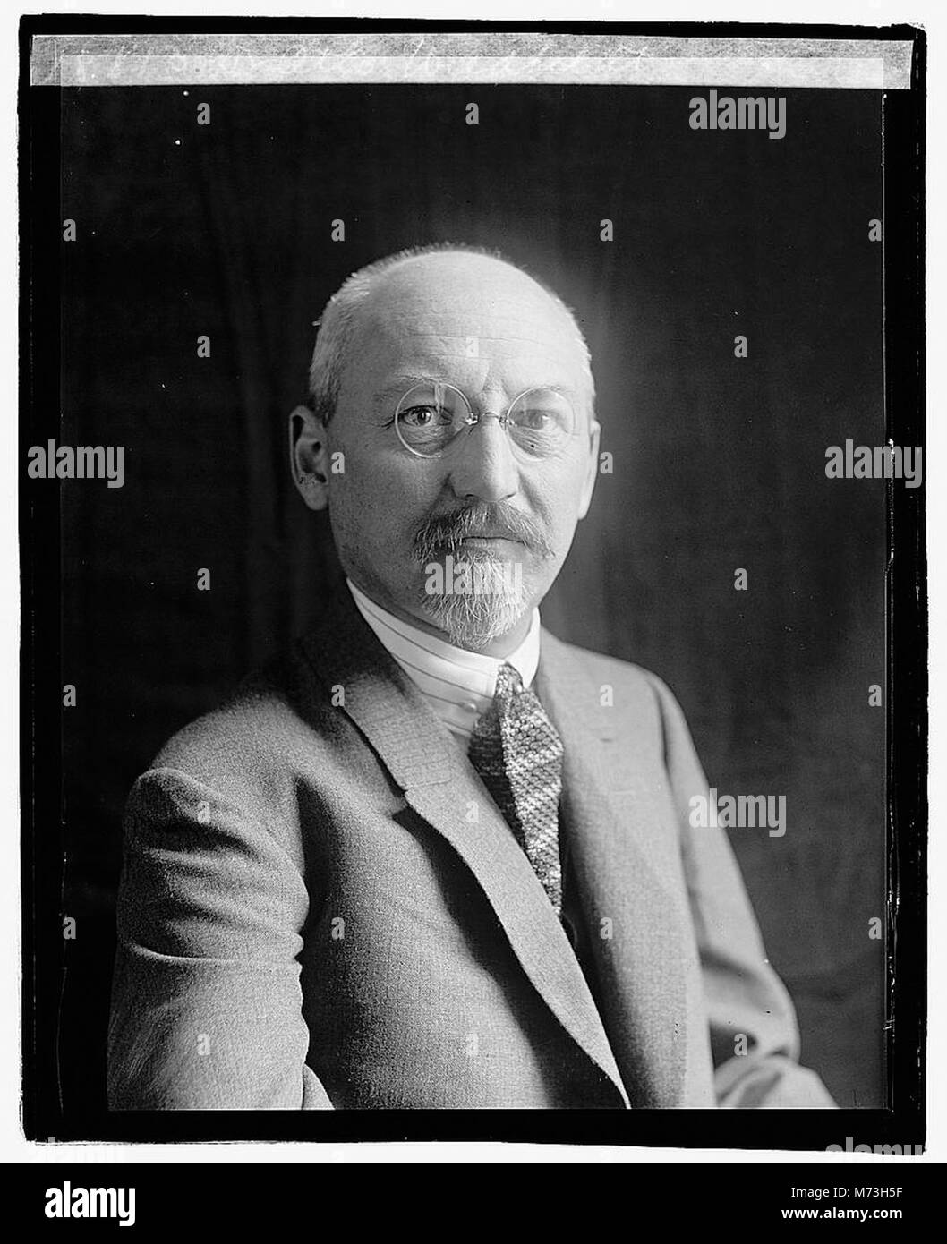 A portrait of Dr. Otto Wiedfeldt, a prominent figure in the medical ...