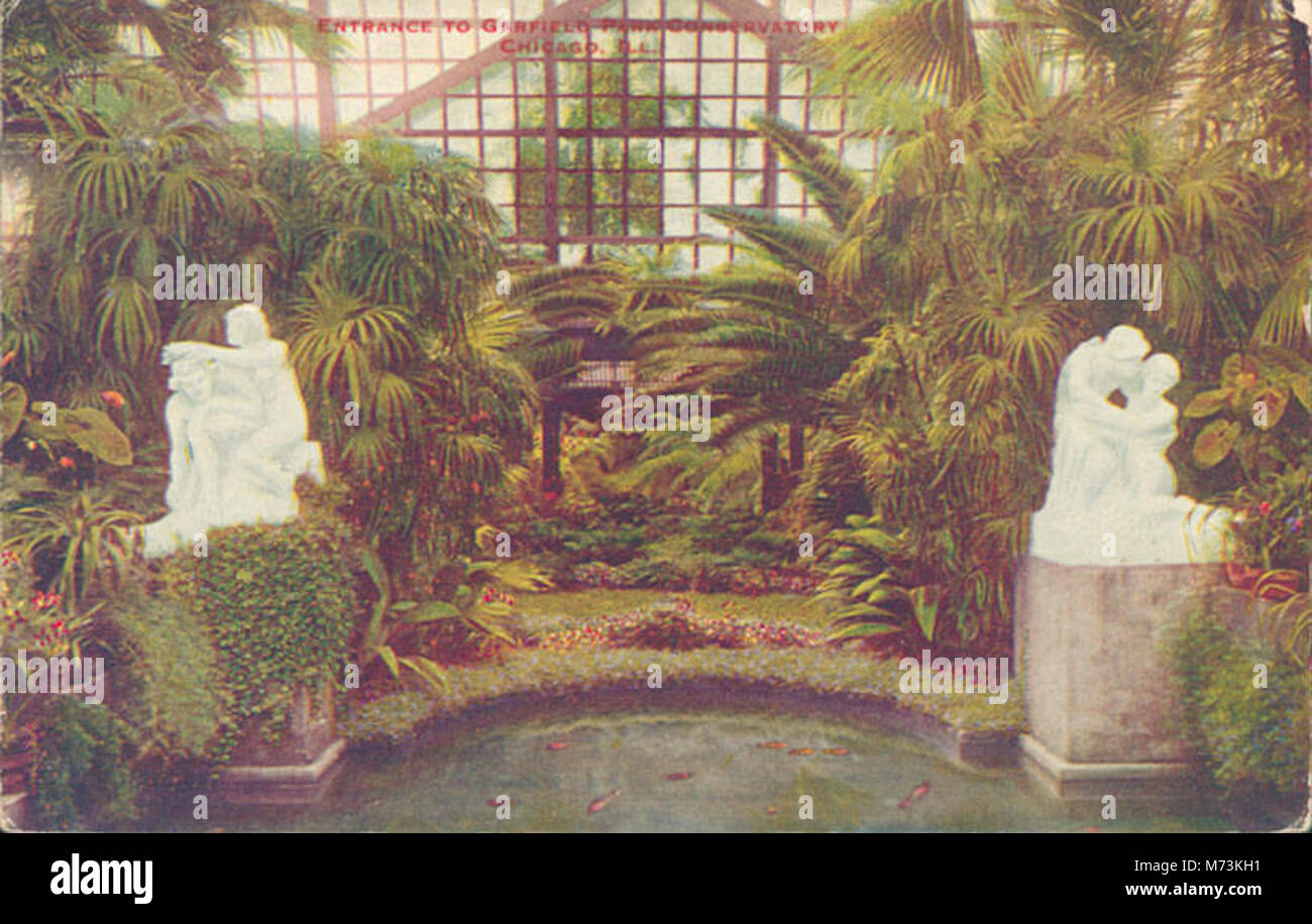 Entrance To Garfield Park Conservatory, Chicago, Illinois (NBY 417767