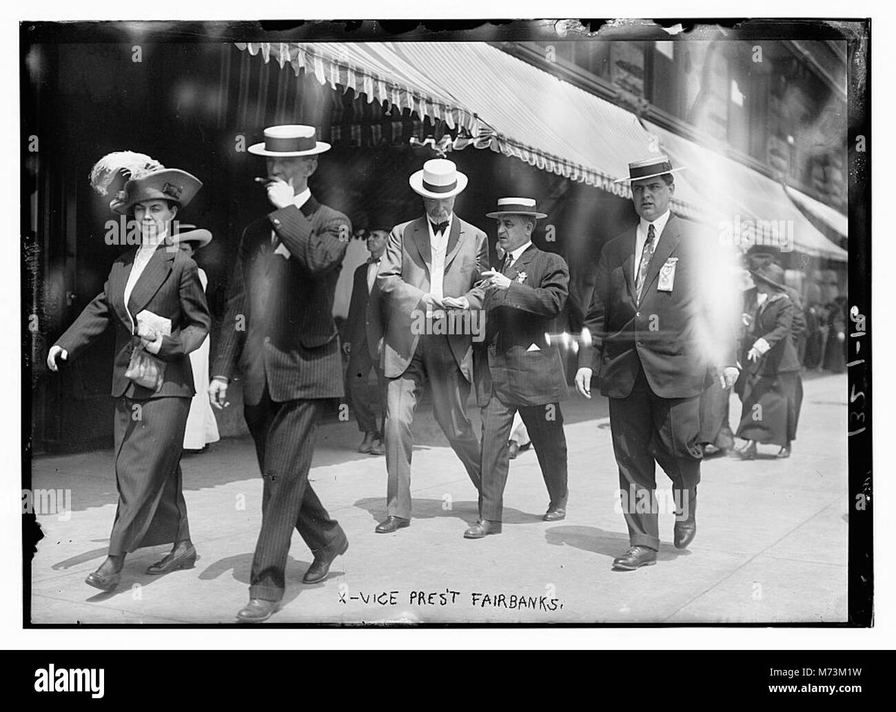 A portrait of former U.S. Vice President Charles W. Fairbanks ...