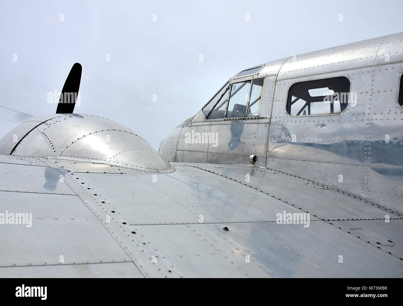 Beech 18 aircraft hi-res stock photography and images - Alamy