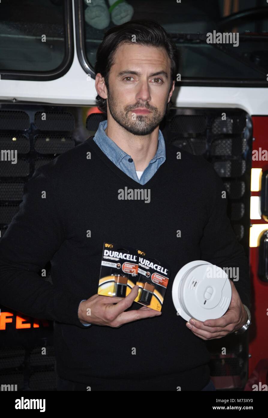 New York, NY, USA. 8th Mar, 2018. Milo Ventimiglia, joins Duracell and