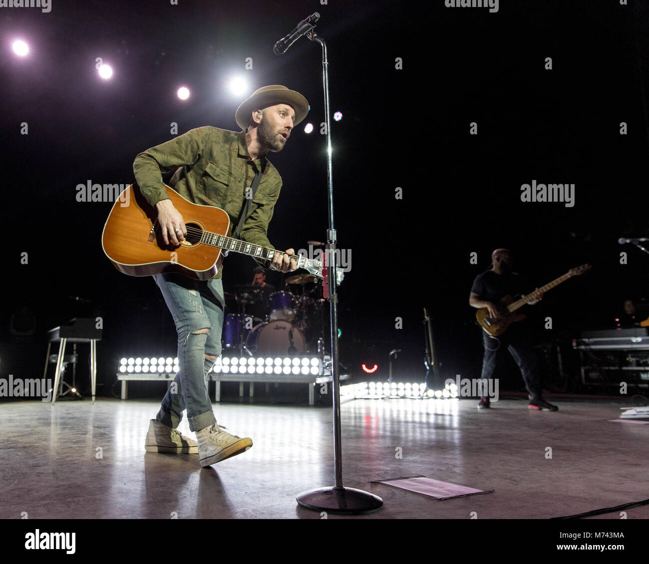 Madison Wisconsin Usa 7th Mar 2018 Mat Kearney During The