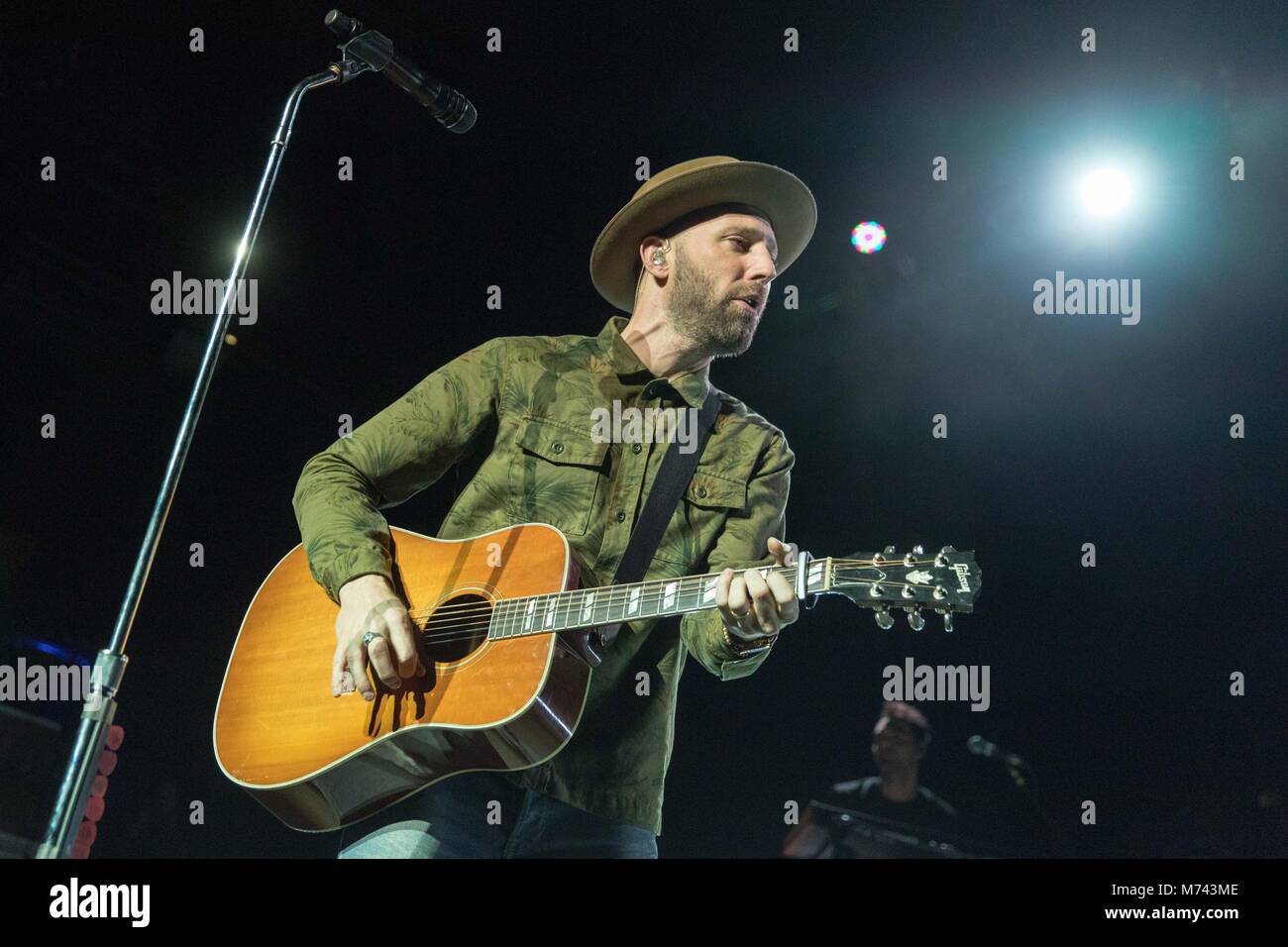 Madison Wisconsin Usa 7th Mar 2018 Mat Kearney During The