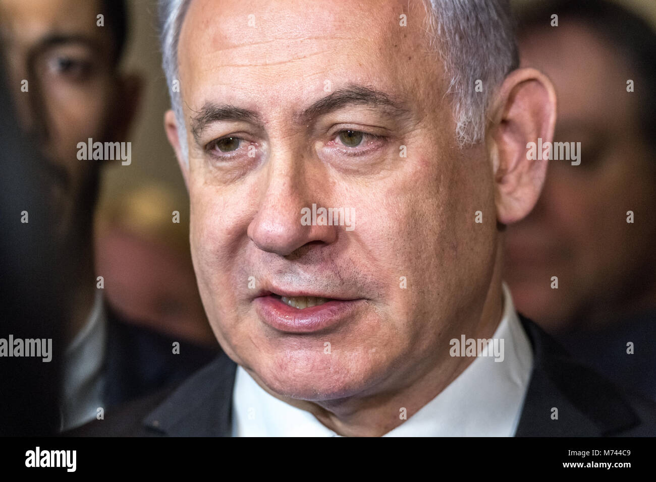 Benjamin netanyahu portrait hi-res stock photography and images - Alamy