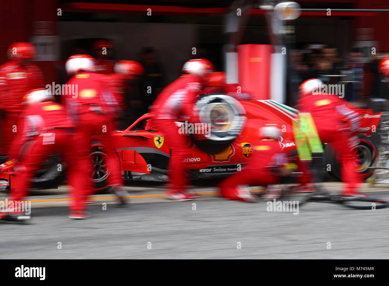 Ferrari pit hi-res stock photography and images - Alamy