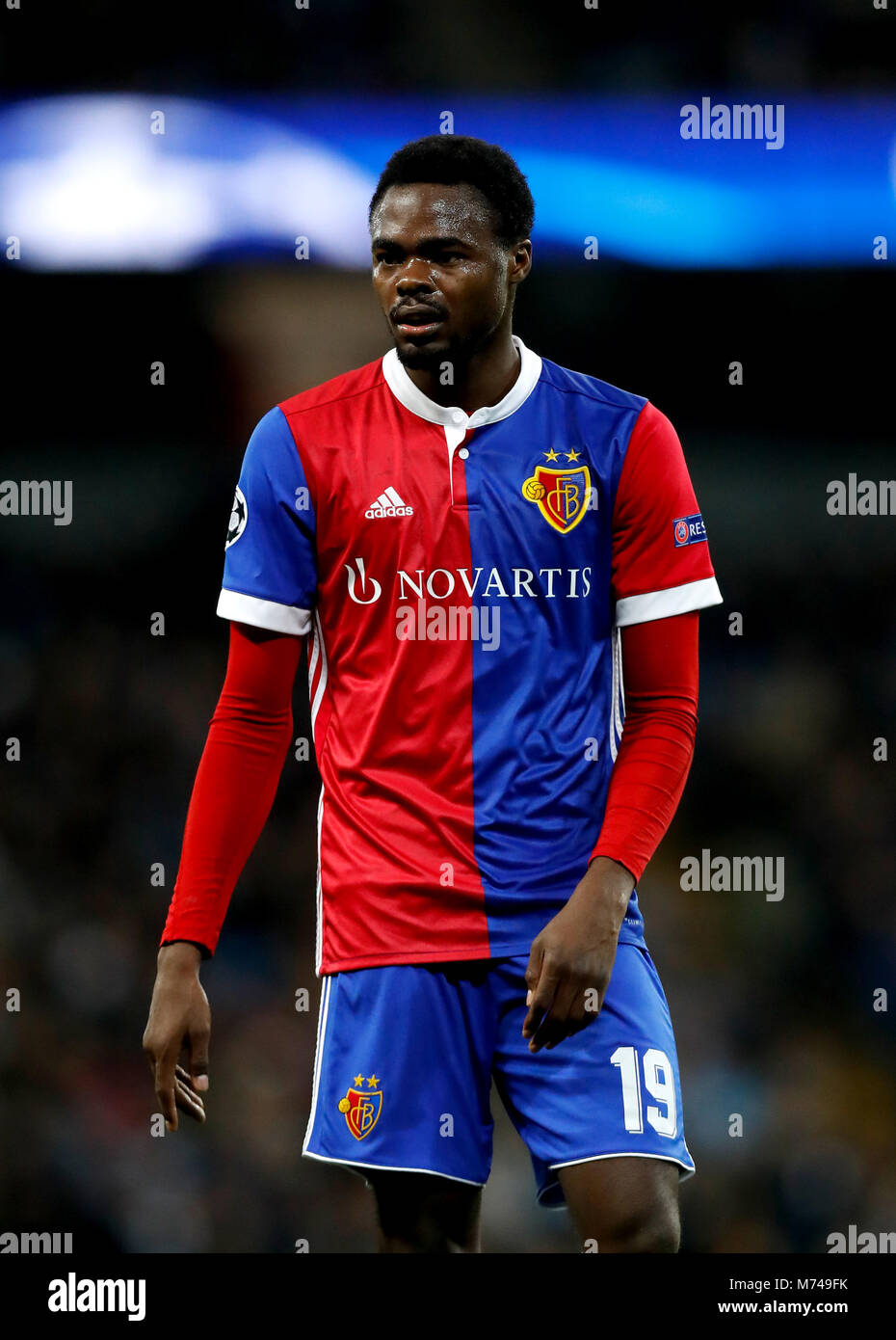 FC Basel's Dimitri Oberlin Stock Photo - Alamy