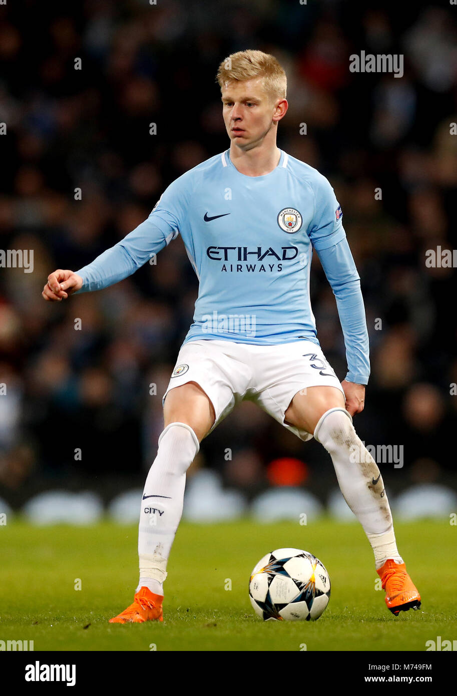 Manchester City's Oleksandr Zinchenko Stock Photo - Alamy