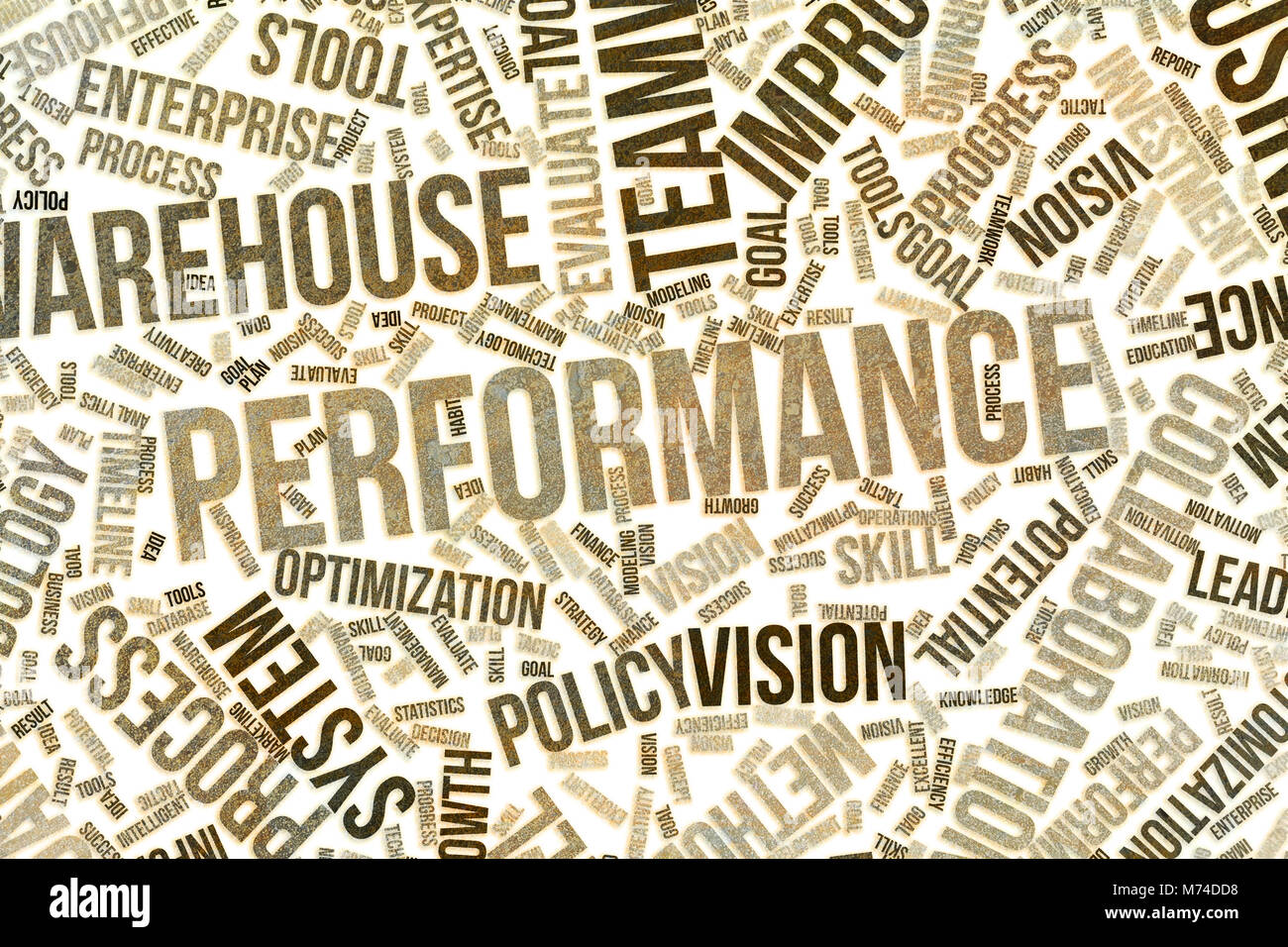 Performance, business conceptual word cloud for for design wallpaper ...