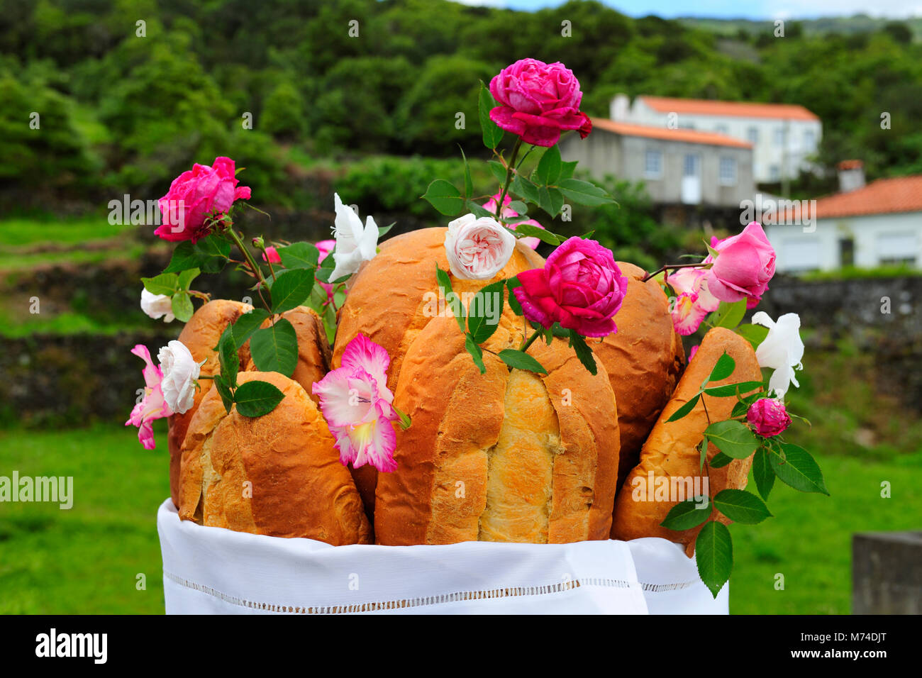 Holy Spirit (Espirito Santo) festivities at Silveira. This kind of ...