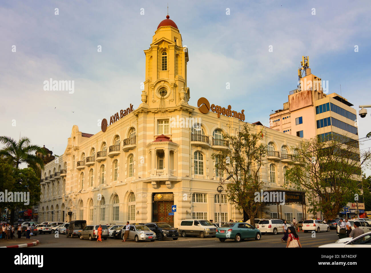 Yangon (Rangoon) Ayeyarwady (AYA) Bank, former Rowe & Co department