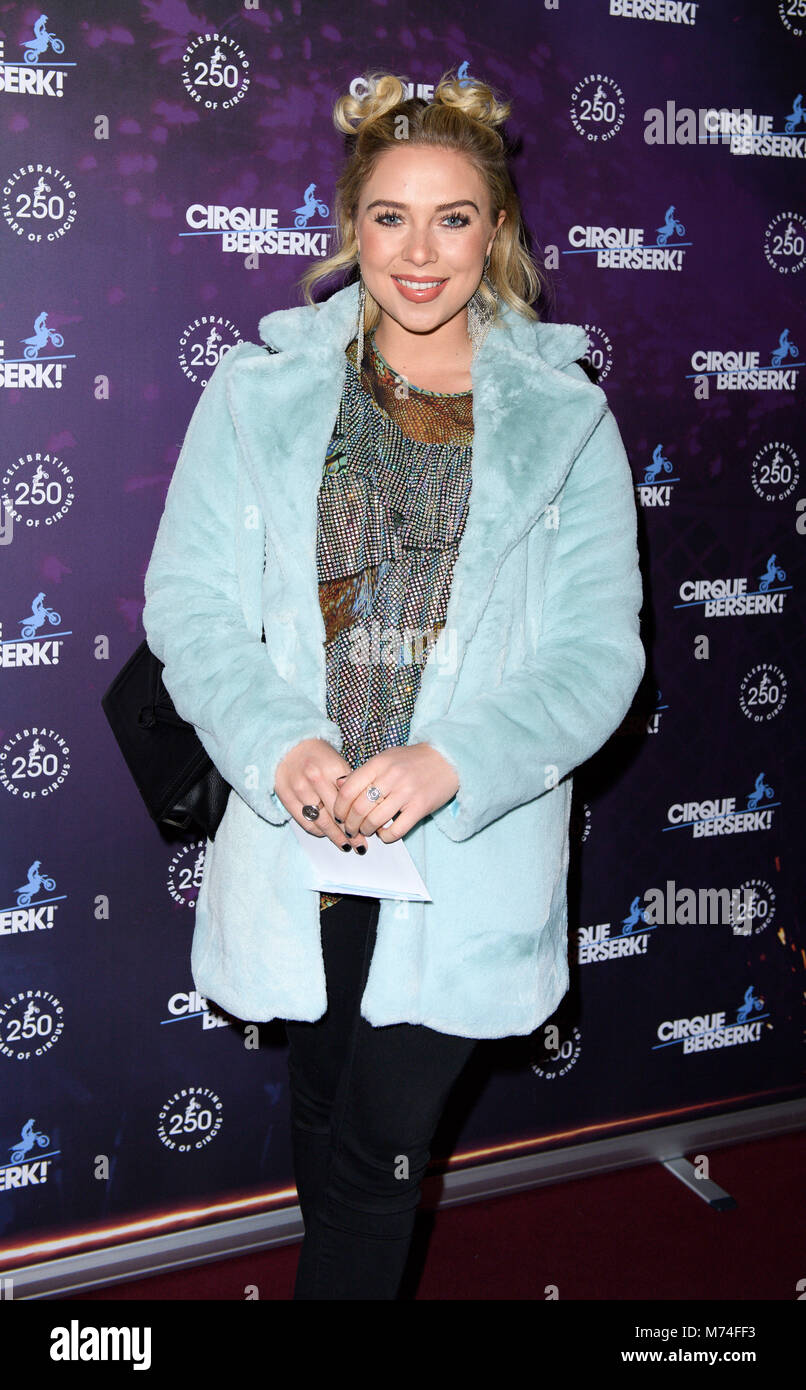 Cirque Berserk! Gala Performance in London Featuring: Gabby Allen Where