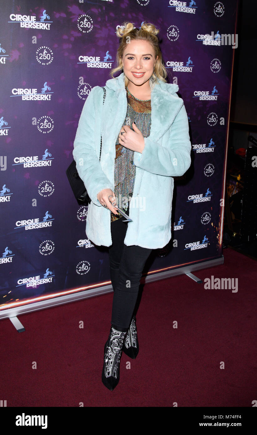 Cirque Berserk! Gala Performance in London Featuring: Gabby Allen Where