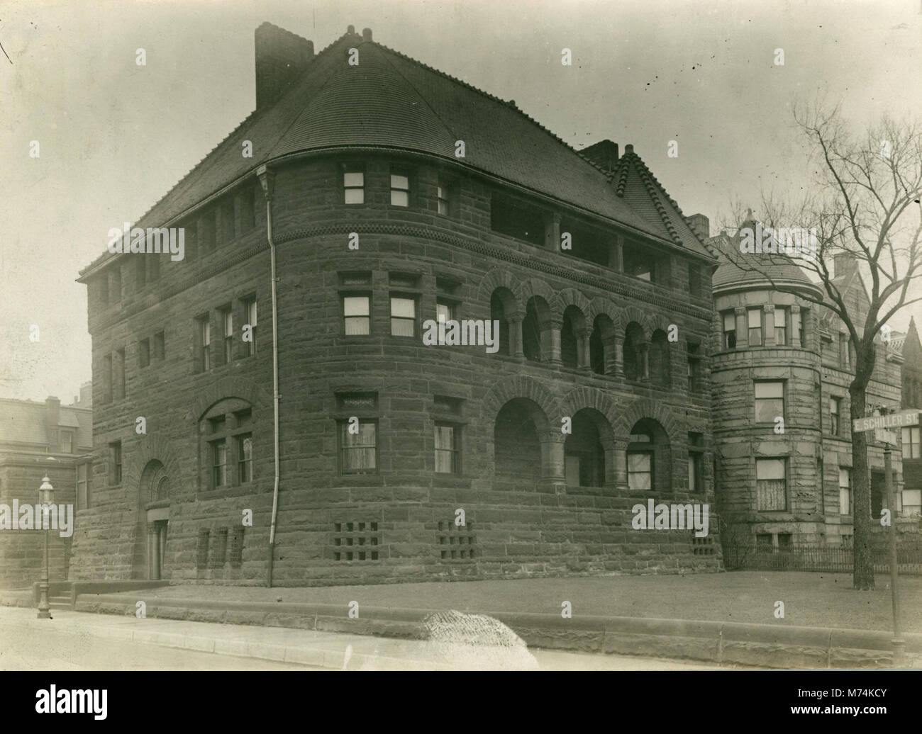 Franklin MacVeagh house, Chicago, early 20th century (NBY 505 Stock ...