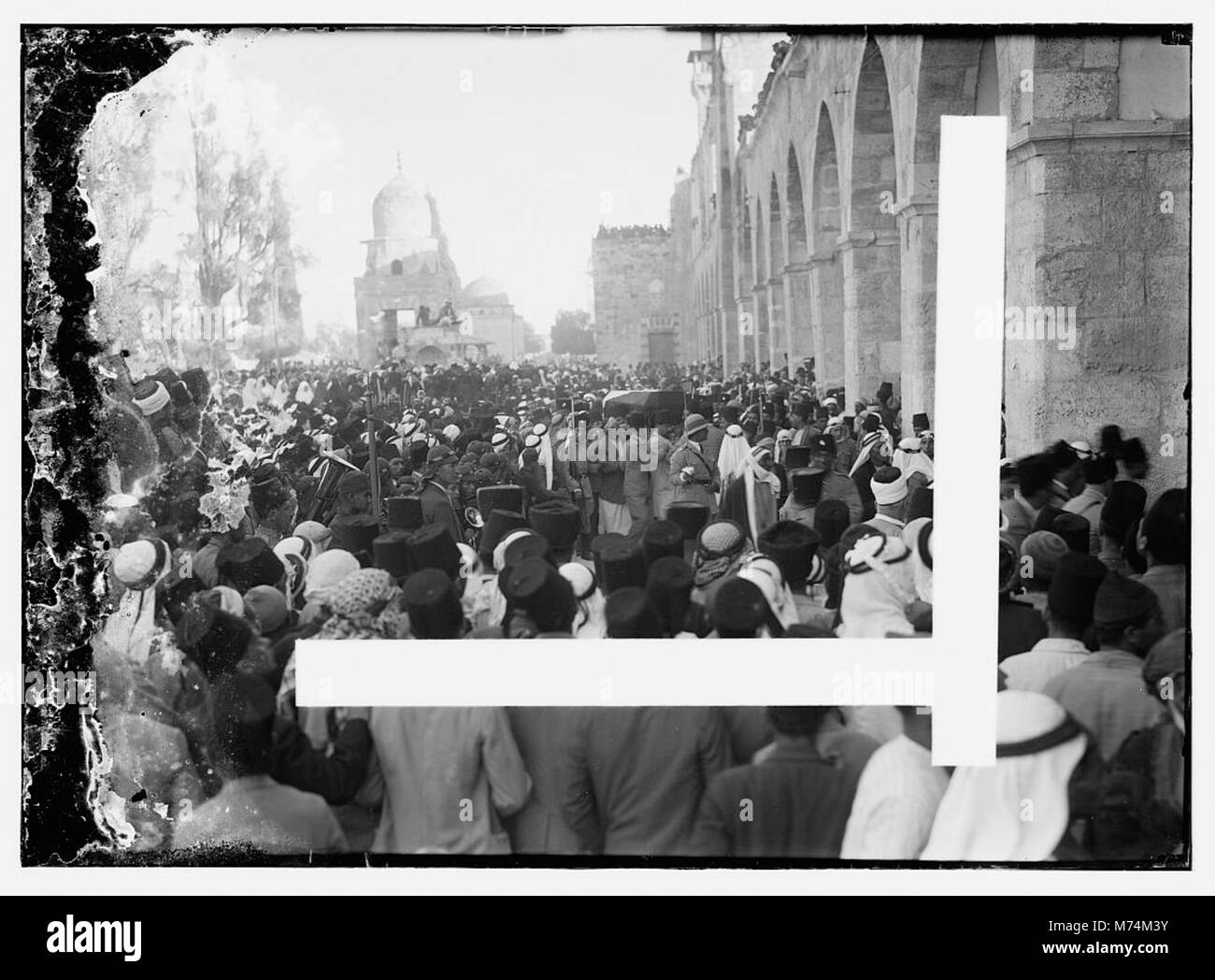 Funeral of King Hussein, Jerusalem, June 4, 1931, procession LOC matpc