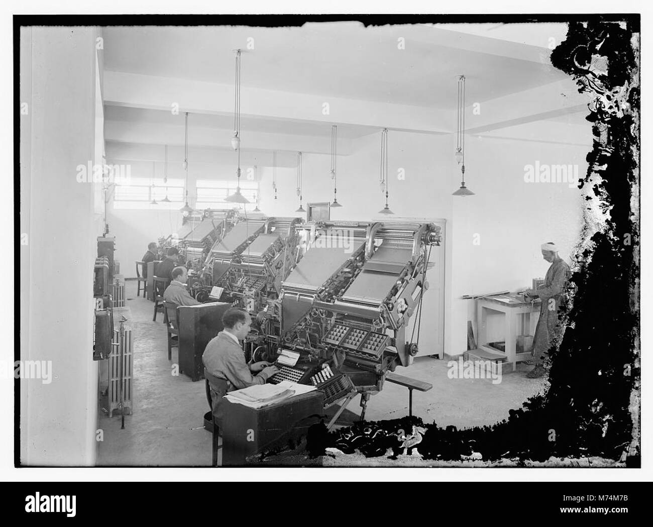 G.P.O. (i.e., Government Printing Office) LOC matpc.08730 Stock Photo