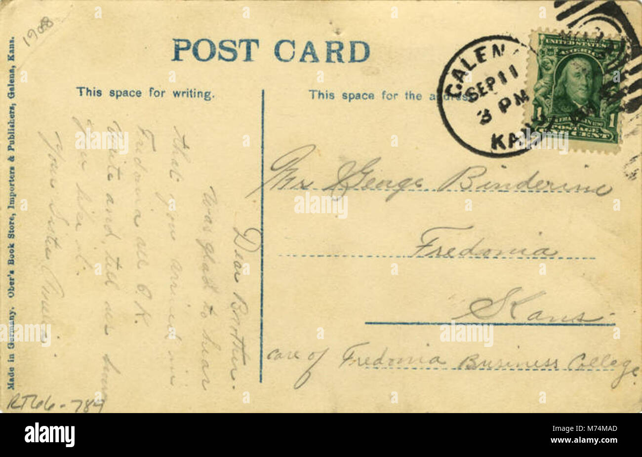 Galena KS High School (NBY 432713 Stock Photo Alamy