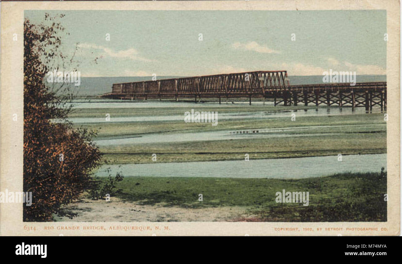 Albuquerque Bridge A photograph of the Rio Grande Bridge in Albuquerque, New Mexico ...