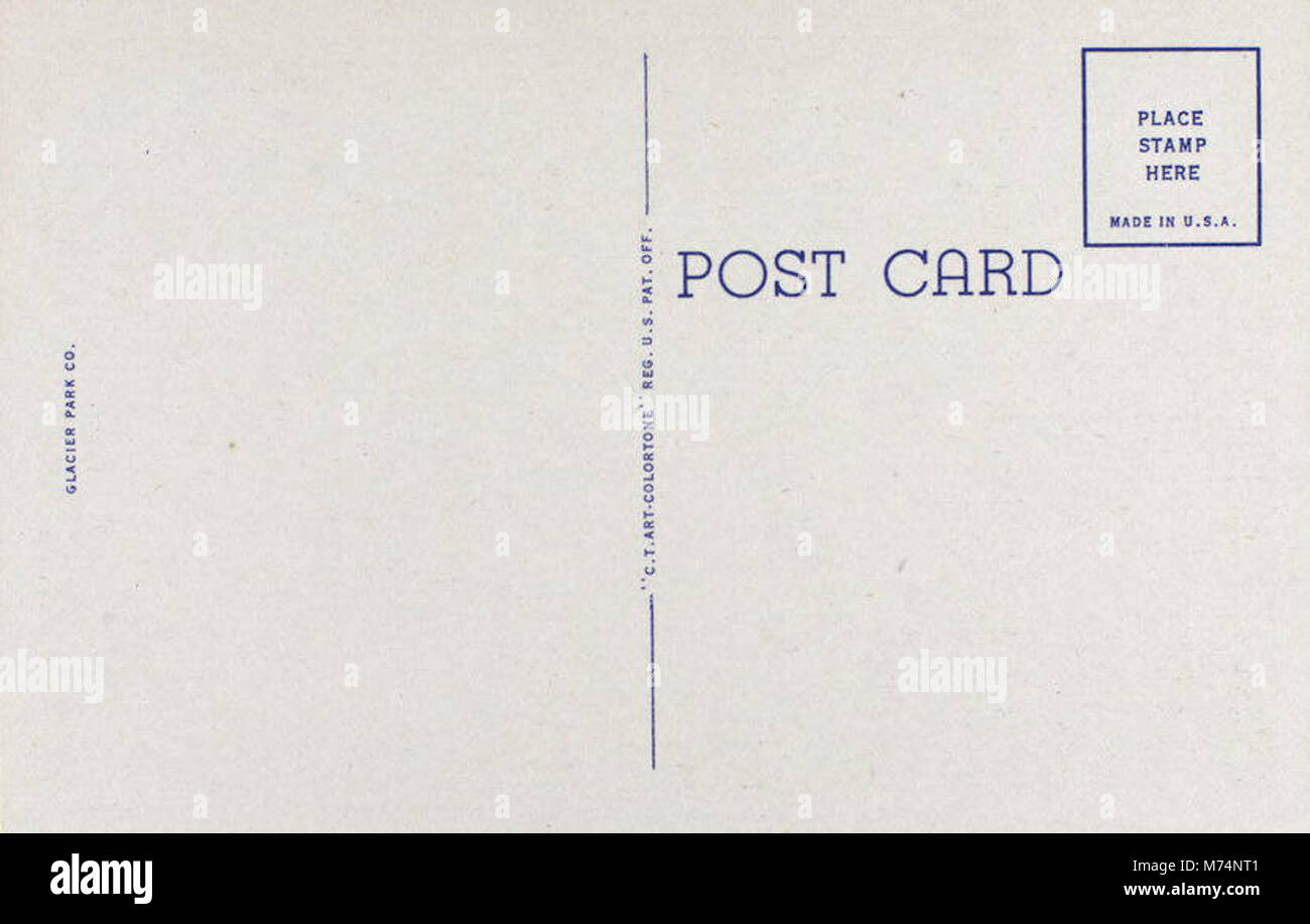 Glacier National Park Lobby, Glacier Park Hotel (NBY 430071 Stock