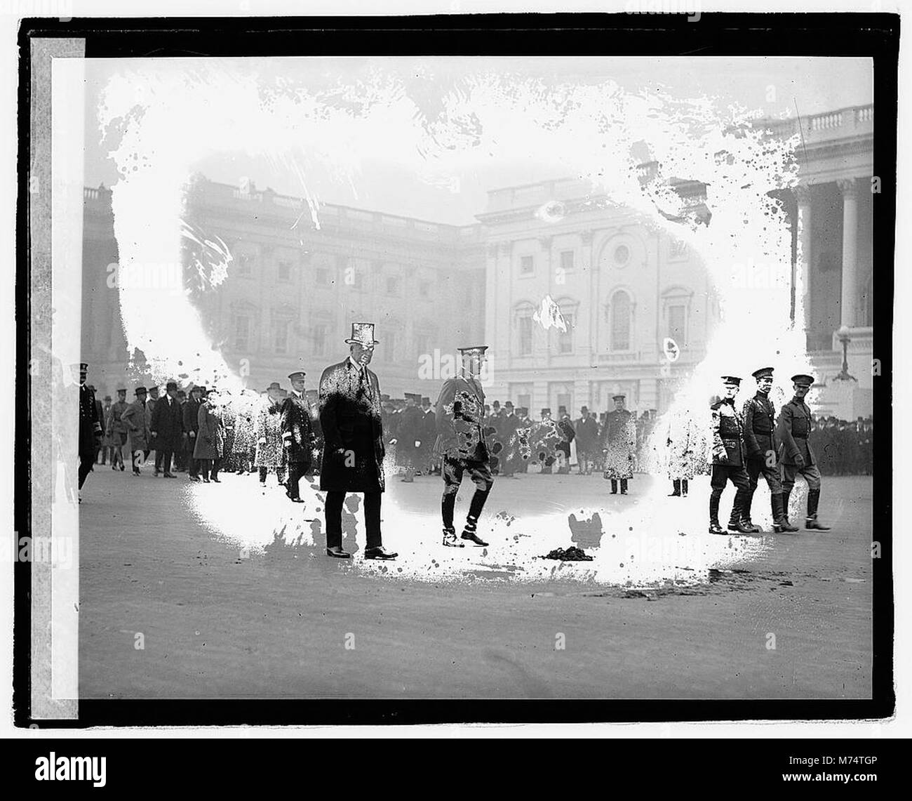 A photograph of President Warren G. Harding and General John J ...