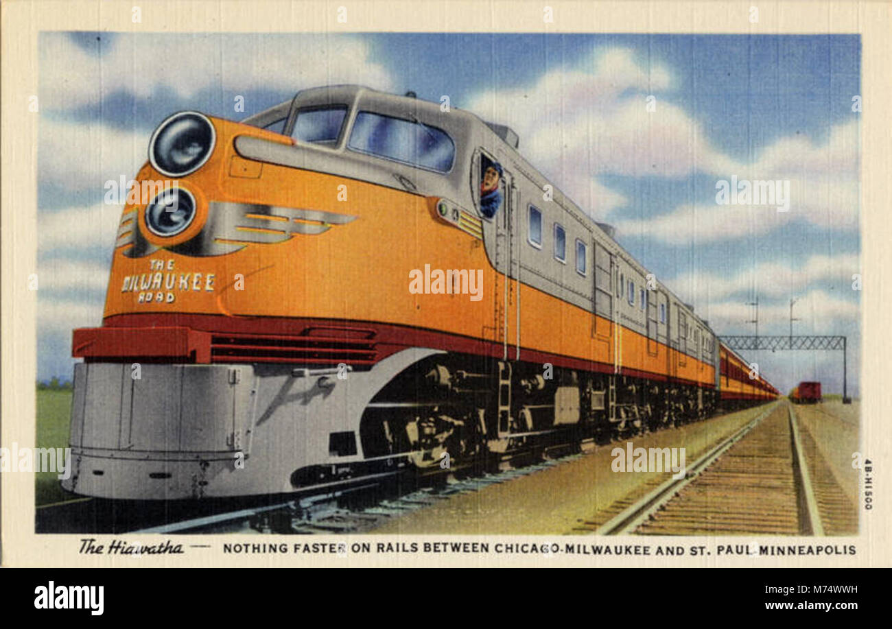 Hiawatha train hires stock photography and images Alamy