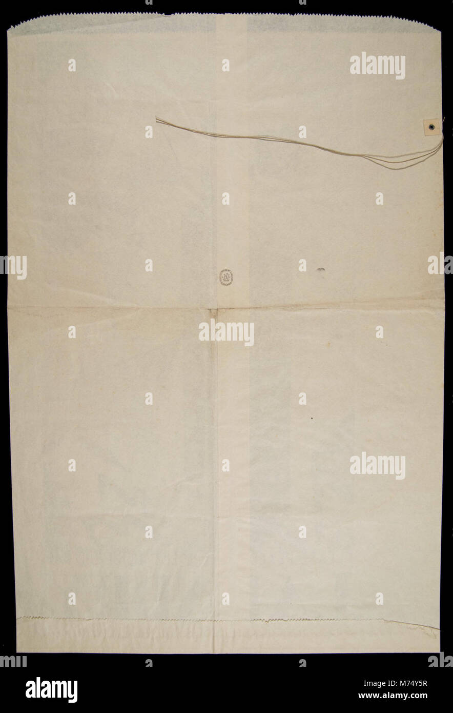 Hotel Sherman paper laundry bag (NBY 6573 Stock Photo Alamy