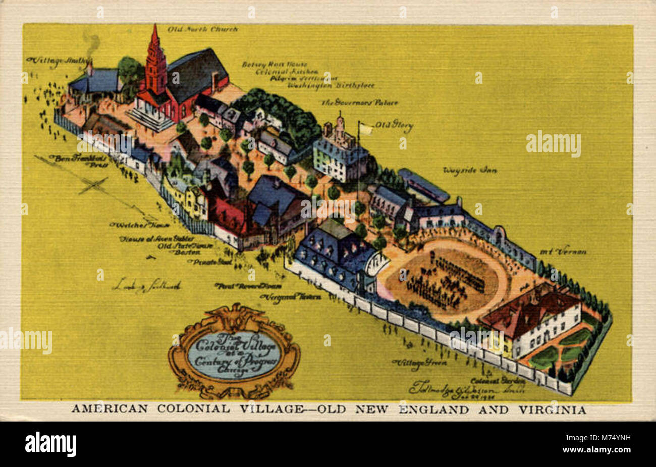 American Colonial VillageOld New England and Virginia (NBY 416113