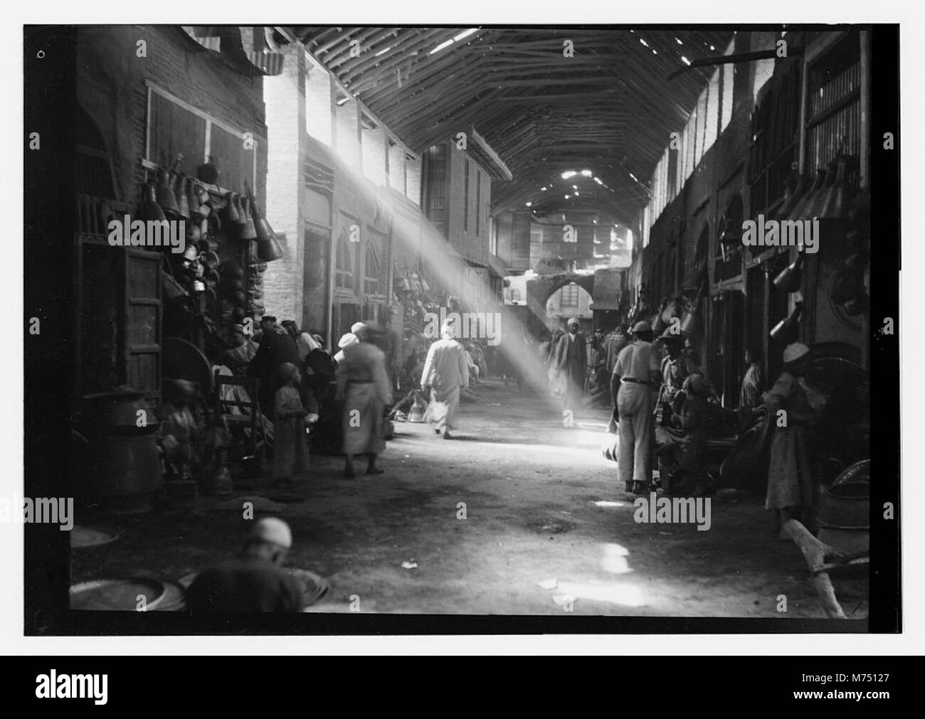 Old baghdad bazaar iraq Black and White Stock Photos & Images Alamy