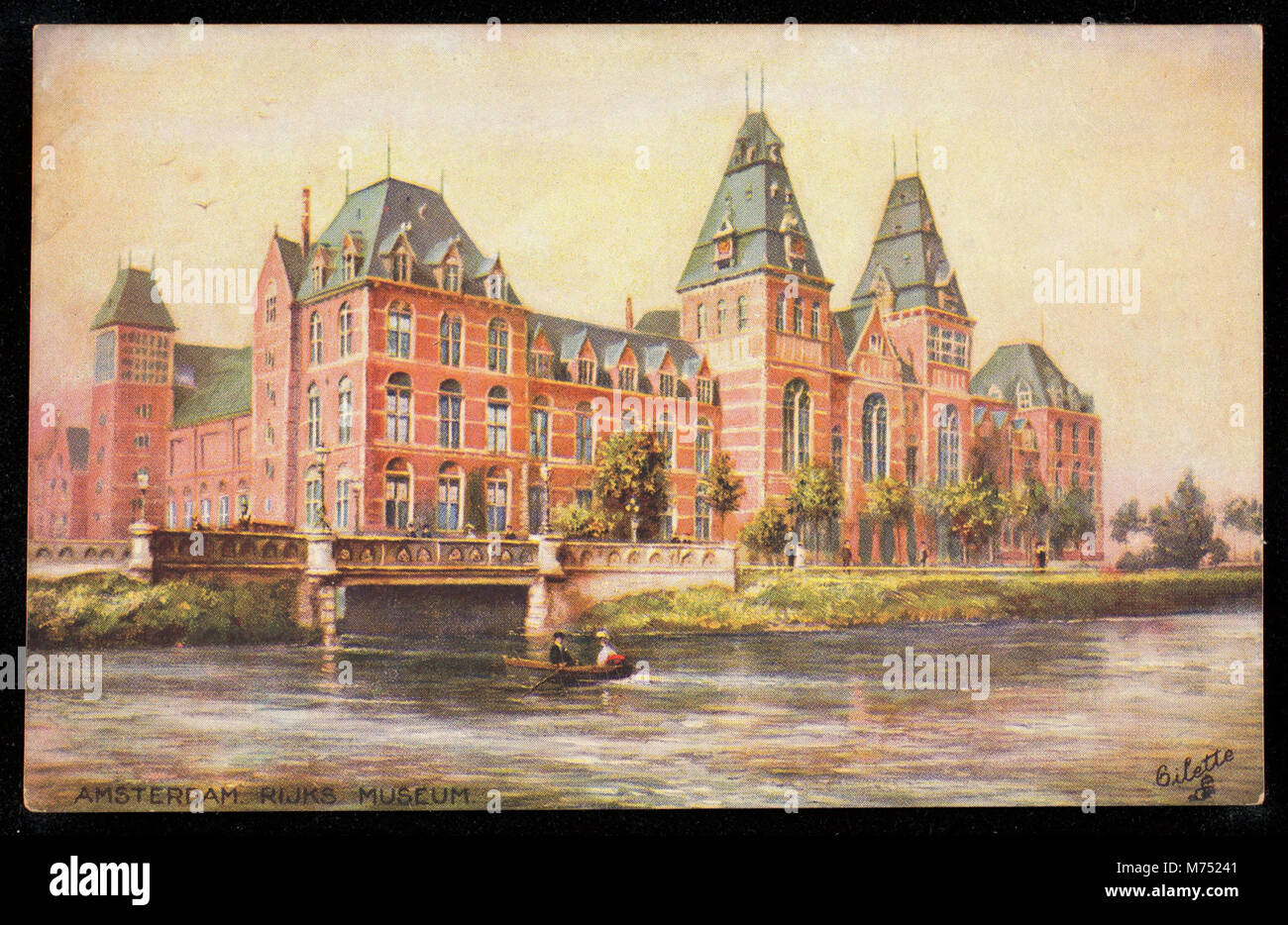 An image showcasing the Rijks Museum in Amsterdam, one of the most ...