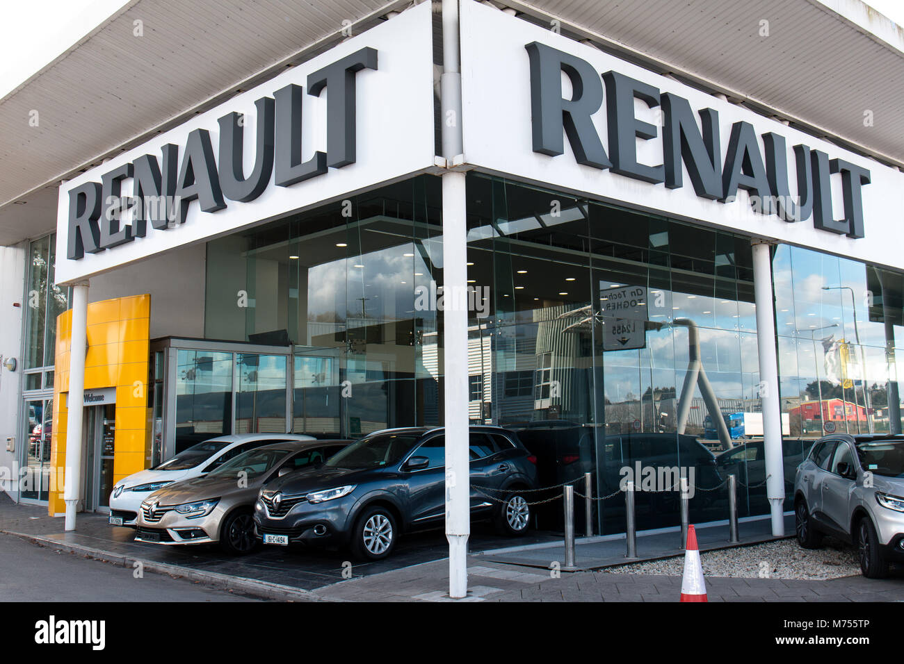 Renault New Car Showroom Stock Photos Renault New Car Showroom