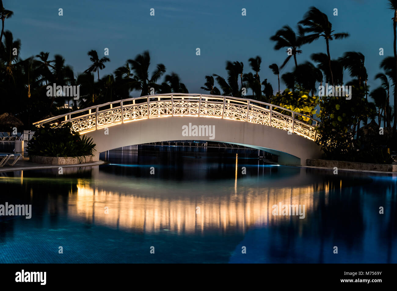 Bridge over swimming pool hires stock photography and images Alamy