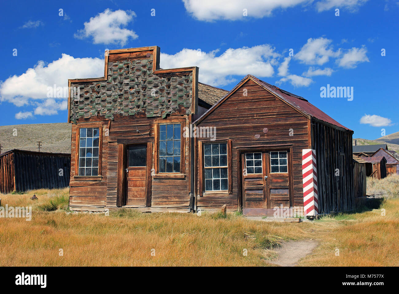 Bodie California Ghost Town Stock Photo