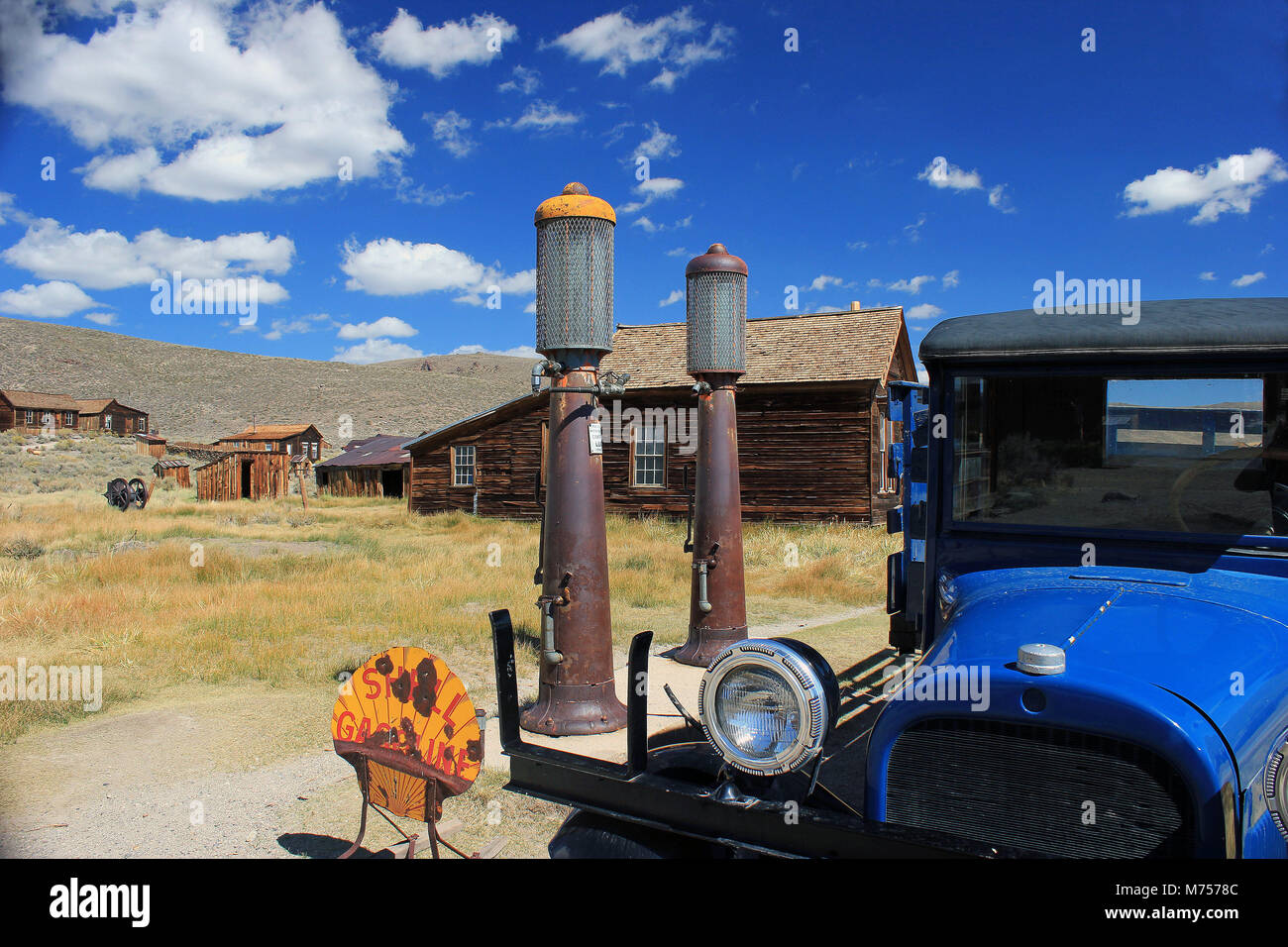Bodie California Ghost Town Stock Photo